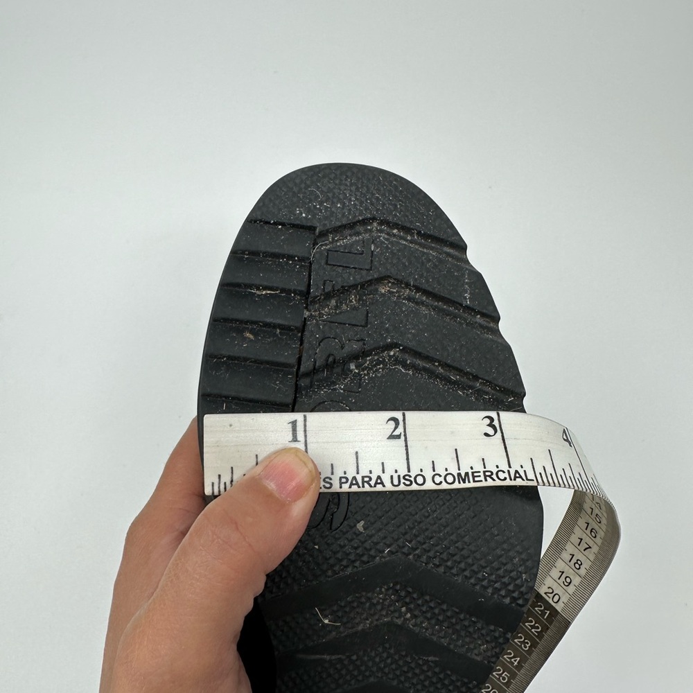 Sorel Cate Bootie Waterproof Black Leather Ankle Boots Lug Sole Sz 8 - Picture 13 of 16